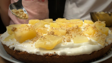 Домашній торт Панчо з ананасами: святковий смак із простих продуктів