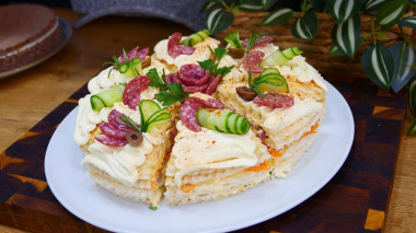 Вафельний торт як у кафе але готую його вдома без клопоту